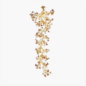 CHENG580  Brass Maple Branch