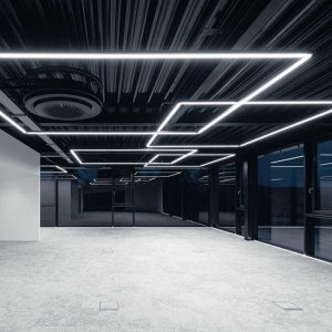 CHENG590 Linear Lamp Chandelier for Office Front Desk Kitchen Pendant Light