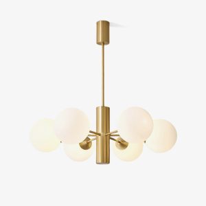 CHENG578  Stella Brass Chandelier