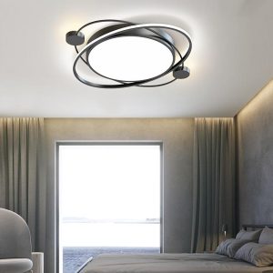 CHENG545 Circular Dimmable LED Nordic Ceiling Lights Flush Mount Lighting