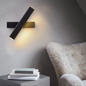 CHENG533 Nordic Minimalist 360?? Rotatable LED Wall Lamp for Bedside Corridor Aisle