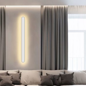 CHENG539 Nordic Minimalist Strip Three-color Light LED Bedside Living Room Background Wall Lamp